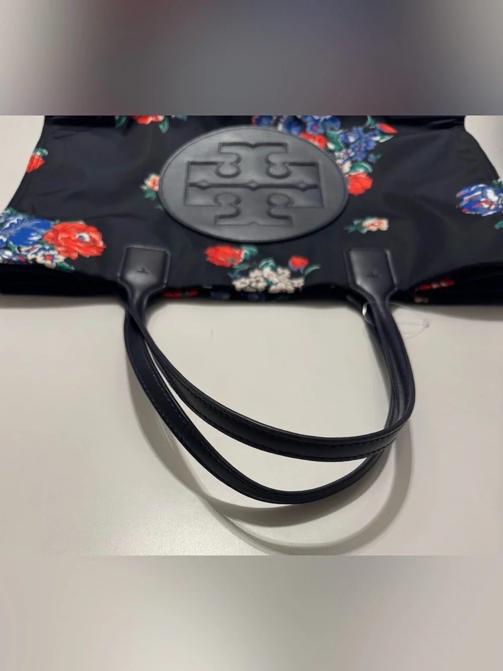 Tory Burch Floral Print  Ella Tote NWOT